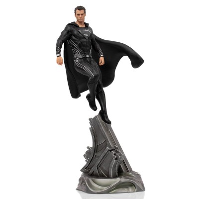Статуетка Iron Studios Zack Snyder’s Justice League - Superman Black Suit Art Scale 1/10